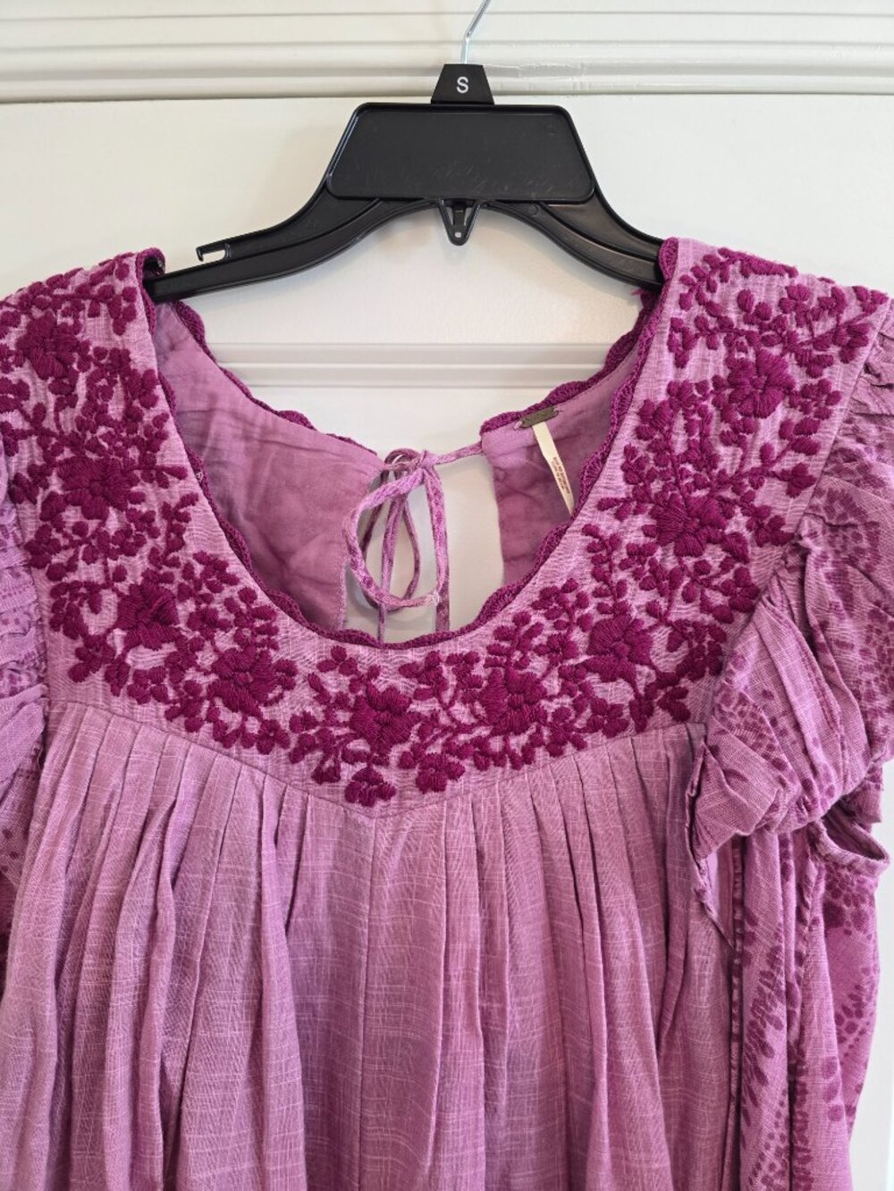 Free People Cutie Pie Romper Dress - Azalea Combo - Picture 4 of 12